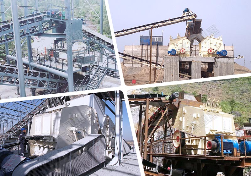 CI反擊式破碎機客戶現(xiàn)場