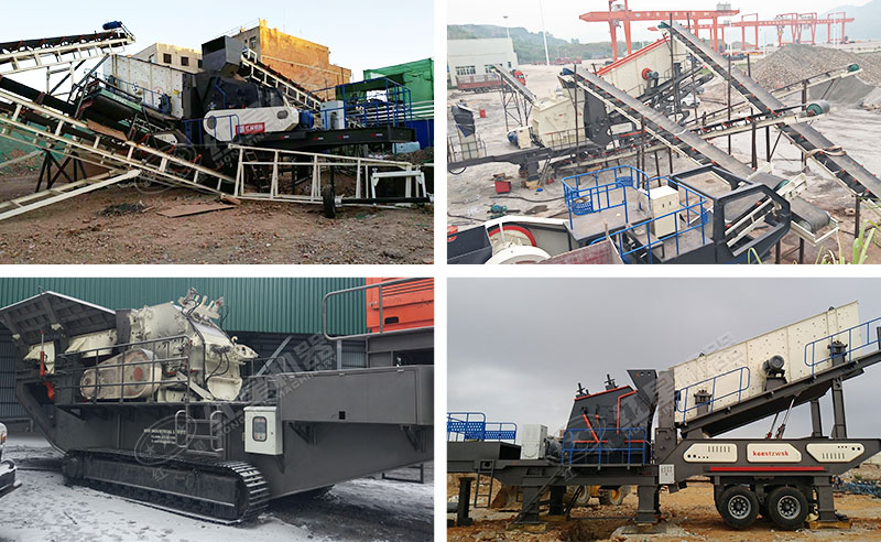 移動(dòng)反擊式破碎站客戶現(xiàn)場(chǎng)