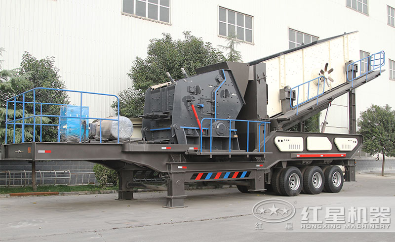 移動式建筑垃圾破碎站