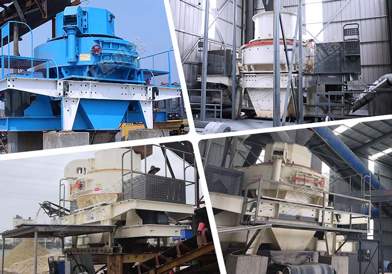 沖擊破碎機(jī)加工現(xiàn)場