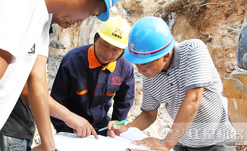 現(xiàn)場(chǎng)指導(dǎo)設(shè)備安裝