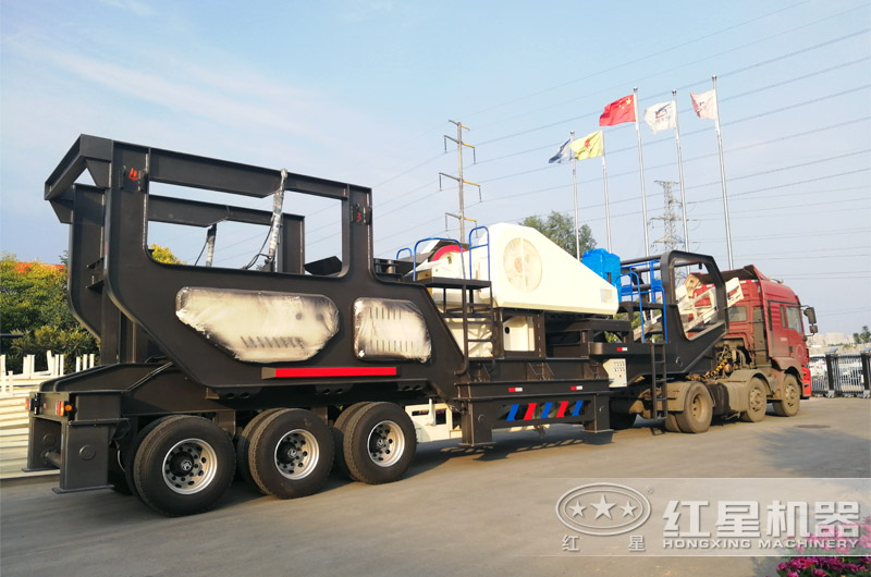 移動式石子破碎機(jī)，中小破碎生產(chǎn)線用著正合適