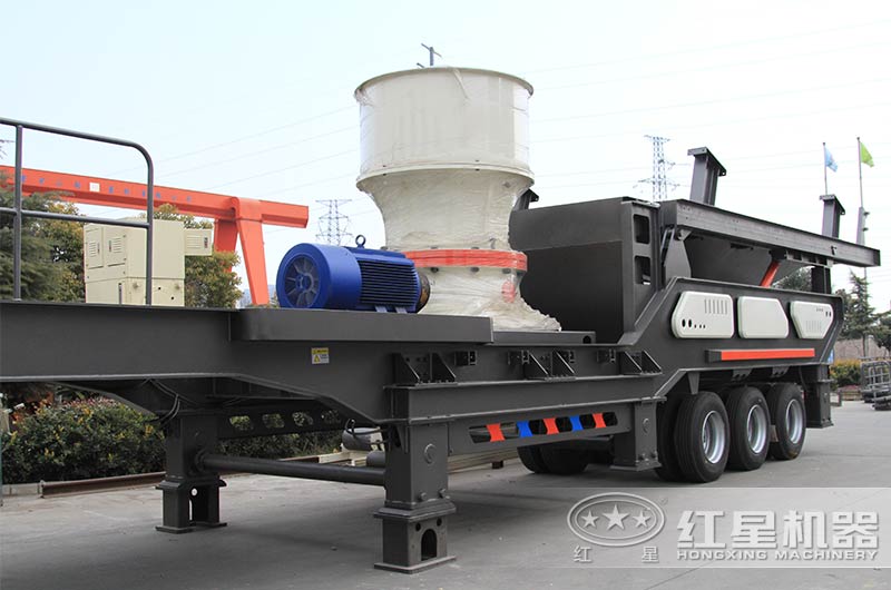 輪胎式移動(dòng)破碎機(jī)