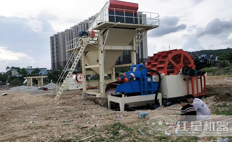 洗沙機(jī)械設(shè)備多少錢一套（螺旋式、輪斗式價(jià)格解析都有）
