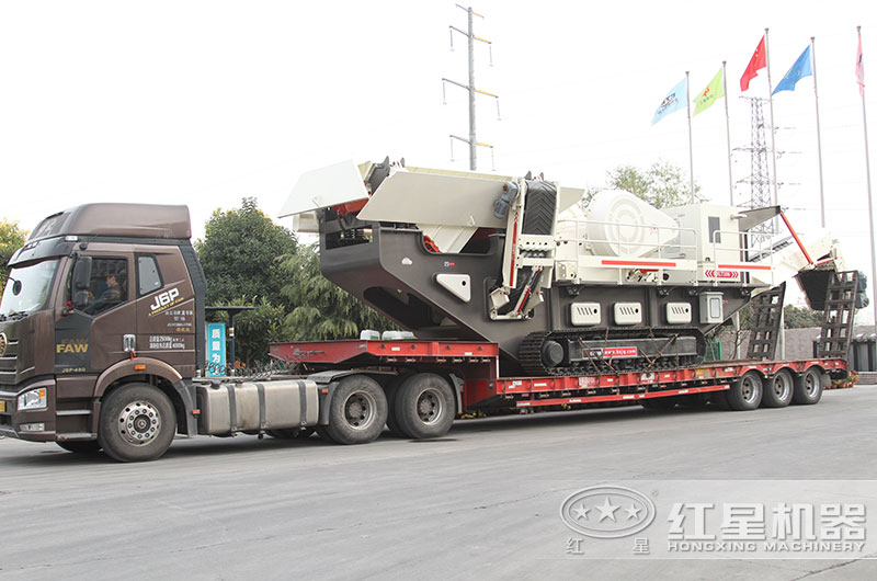 渣土、水泥塊、混凝土破碎采用一體式移動(dòng)式破碎機(jī)經(jīng)濟(jì)方便