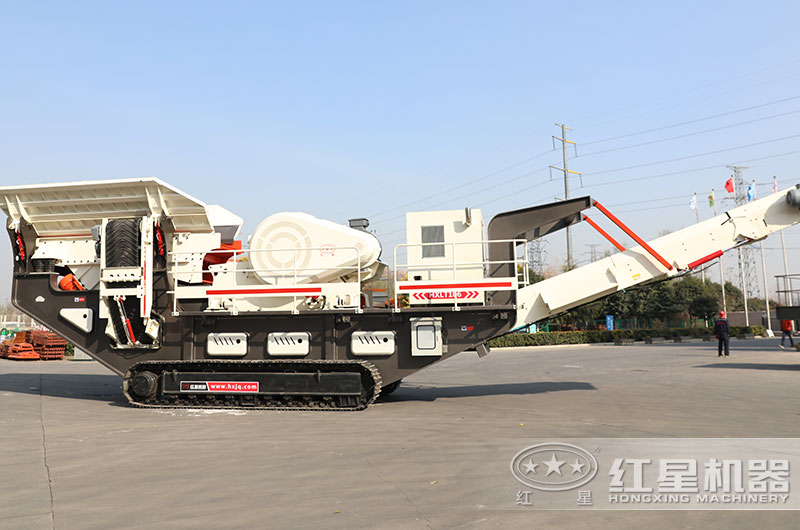 時(shí)產(chǎn)50-500噸履帶石子移動(dòng)破碎站—哪里需要去哪里