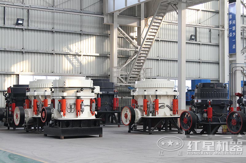 石子廠加工碎石用圓錐破碎機，全套打石子機價格