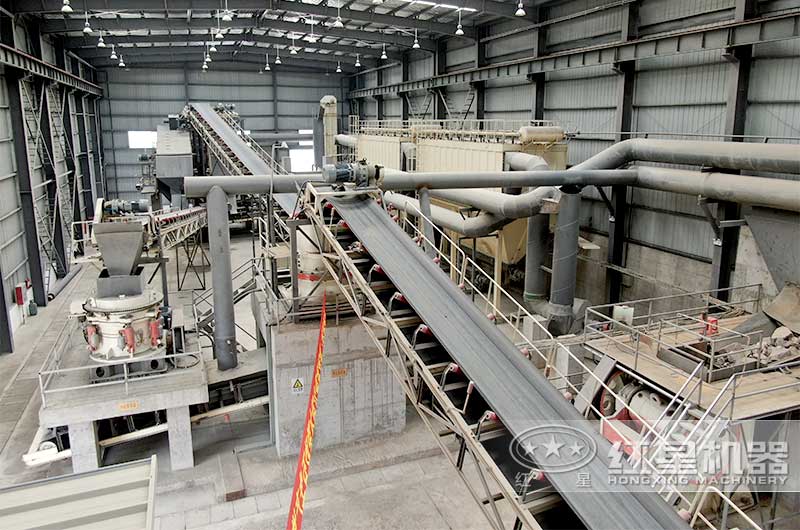 封閉式石子生產(chǎn)線價格多少？（中小型）