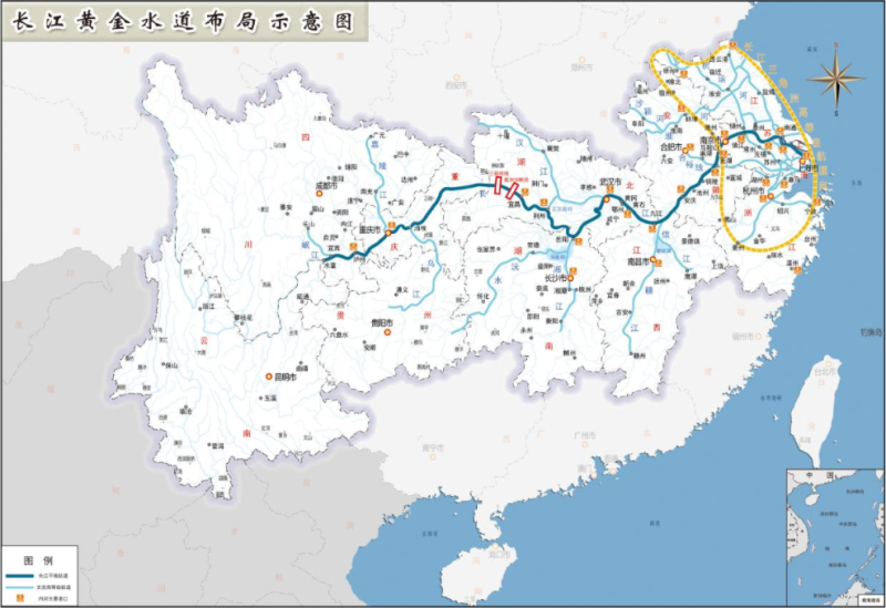 長(zhǎng)江黃金水道促進(jìn)砂石發(fā)展