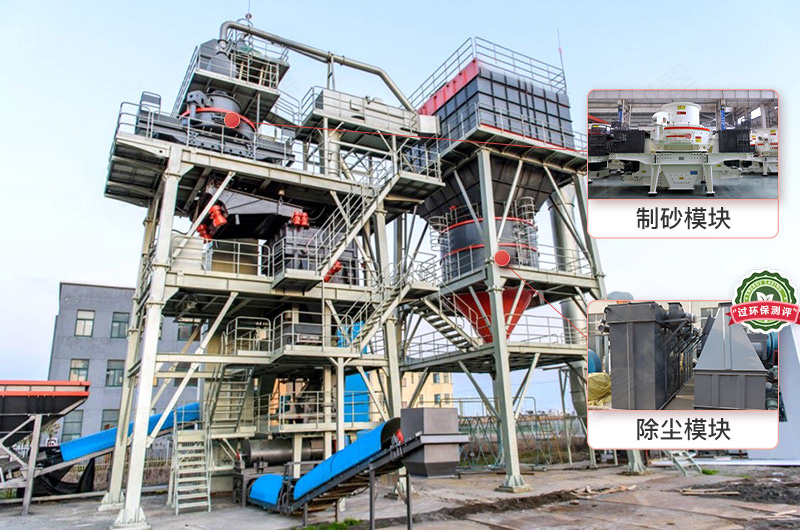 制砂模塊+除塵模塊