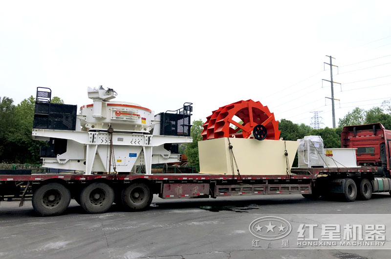 老客戶回購，走進甘肅時產(chǎn)800噸碎石石料生產(chǎn)線案例現(xiàn)場