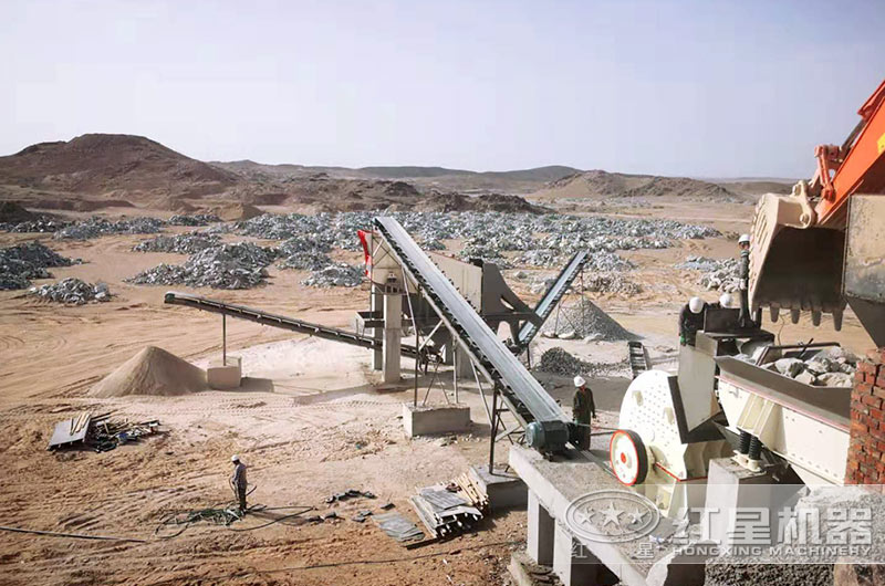 錘式打砂機(jī)一次破碎 一次成型