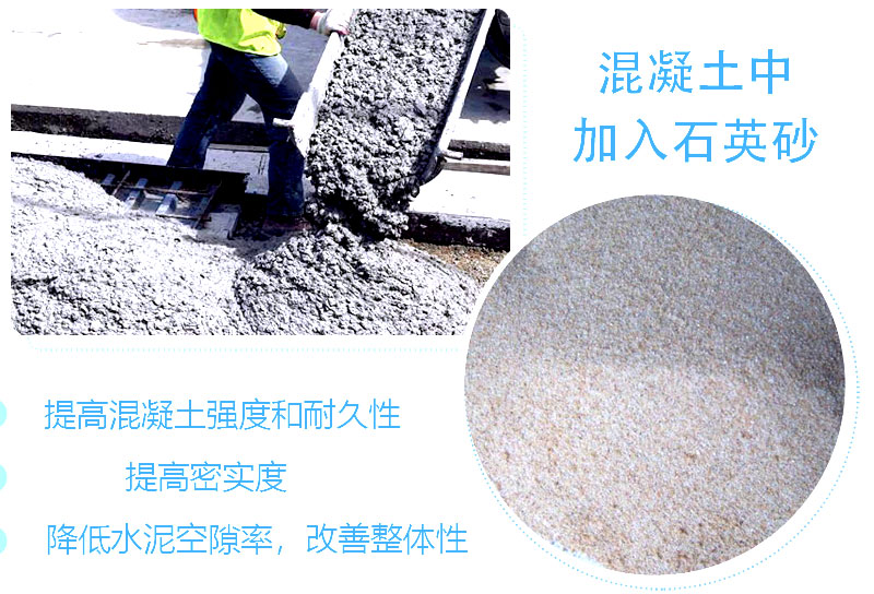 混凝土中石英砂能否代替沙子？石英砂生產(chǎn)線設備價格？