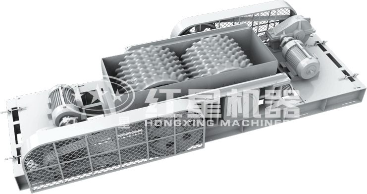 雙齒輥破碎機(jī)工作原理 雙齒輥破碎機(jī)工作原理