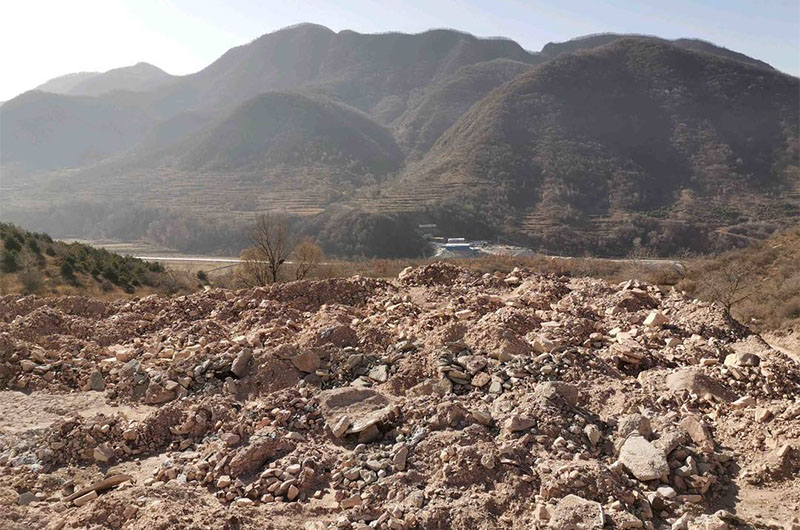 工程棄渣 工程棄渣