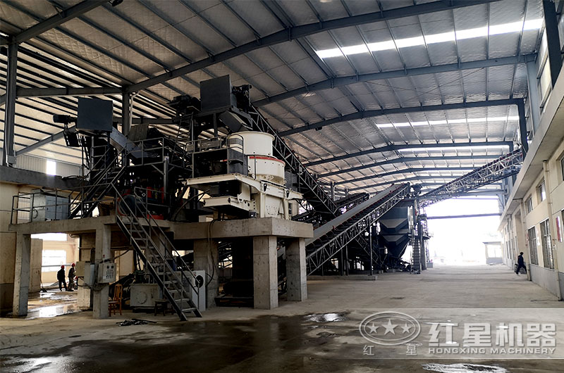 毛石制砂生產(chǎn)線