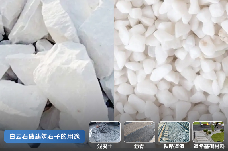 白云石可以做建筑石子嗎？用什么打石機？