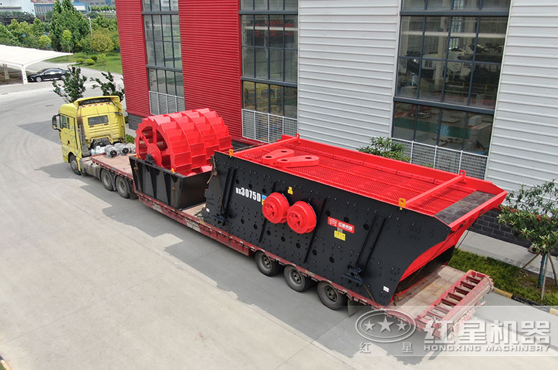 一套洗沙設(shè)備發(fā)貨