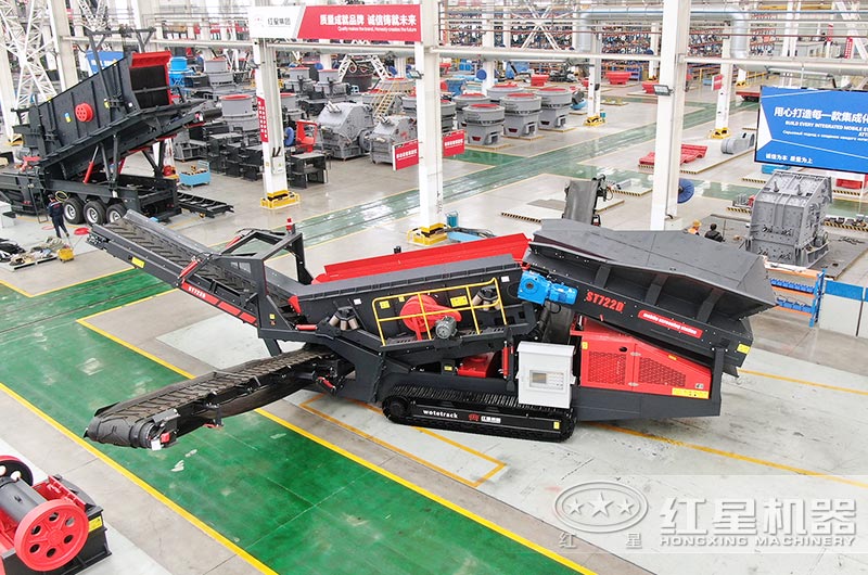 履帶式移動破碎篩分站圖片及型號參數(shù)_價格