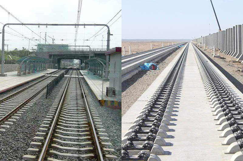 有砟軌道vs無砟軌道 有砟軌道vs無砟軌道