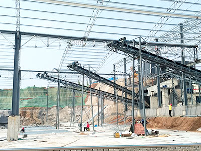 河北邯鄲時產700噸的青石加工工藝