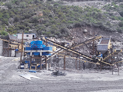 湖北宜昌時(shí)產(chǎn)100-250噸石頭制沙生產(chǎn)線
