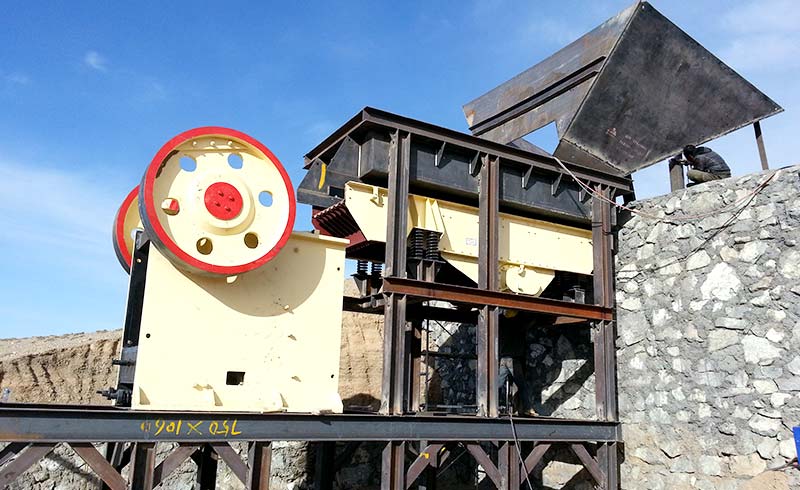 山西鐵礦石破碎生產(chǎn)線