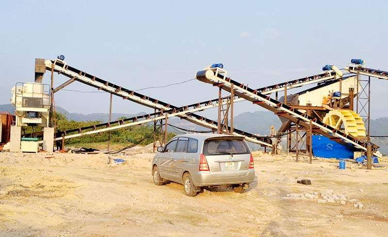 河南焦作機(jī)制砂生產(chǎn)線