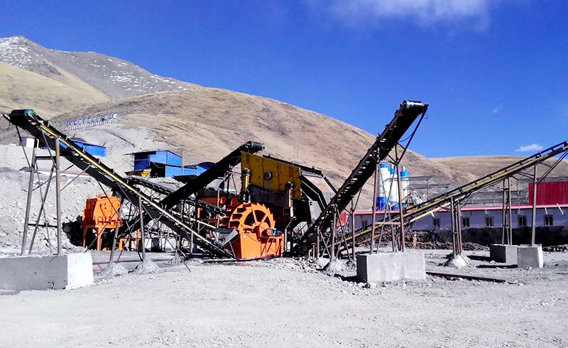 洛陽花崗巖制砂生產(chǎn)線