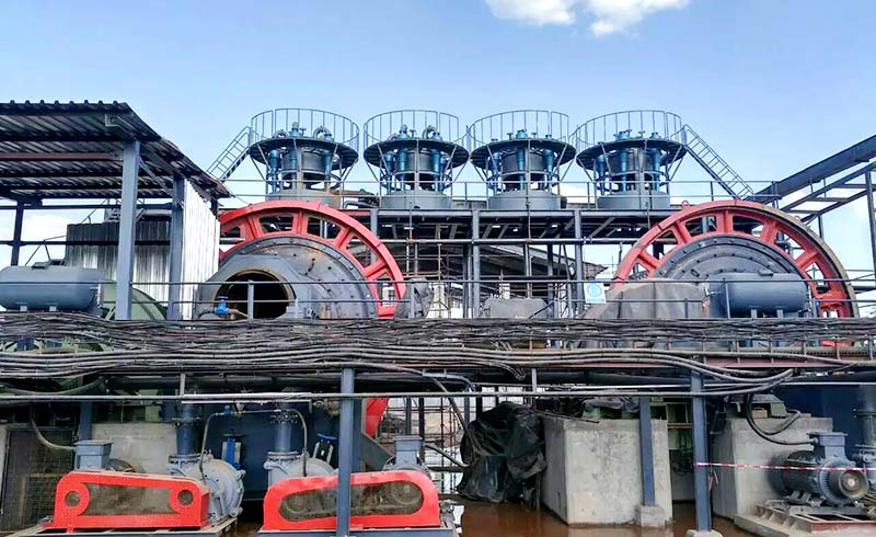 遼寧鞍山赤鐵礦選礦生產(chǎn)線