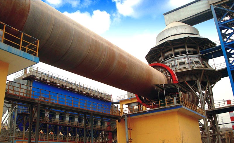 河南焦作高嶺土回轉(zhuǎn)窯生產(chǎn)線