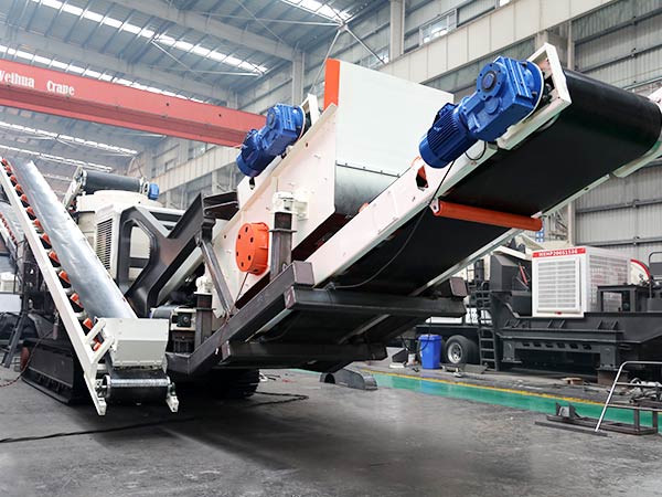 移動式石子破碎機