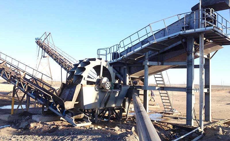 河卵石制砂生產(chǎn)線