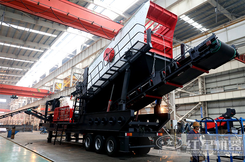 輪胎式移動(dòng)破碎機(jī) 輪胎式移動(dòng)破碎機(jī)