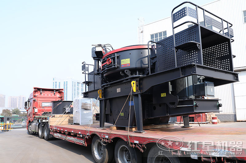 紅星石頭打砂機發(fā)往山西臨汾
