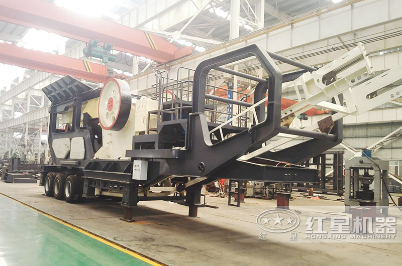 [ 每小時(shí)100噸流動(dòng)破碎機(jī)生產(chǎn)車間 ]