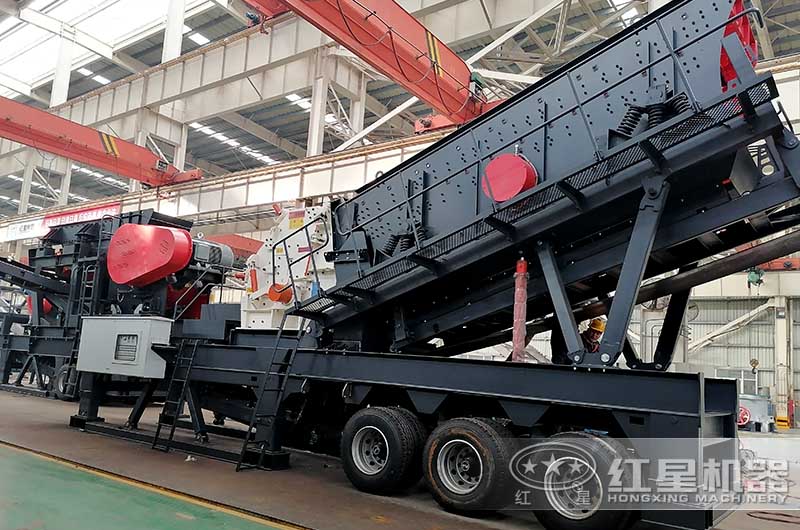 車載移動式篩分機(jī) 車載移動式篩分機(jī)