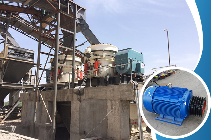 2200圓錐破碎機電機要多大？各項技術(shù)參數(shù)