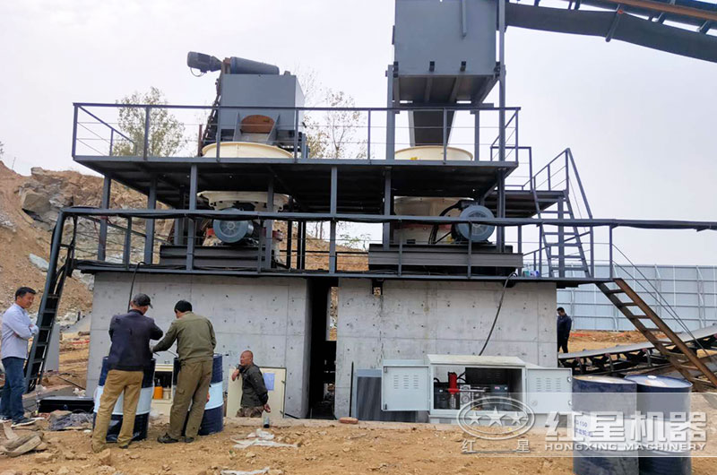 時產(chǎn)500噸圓錐破碎機型號及價格