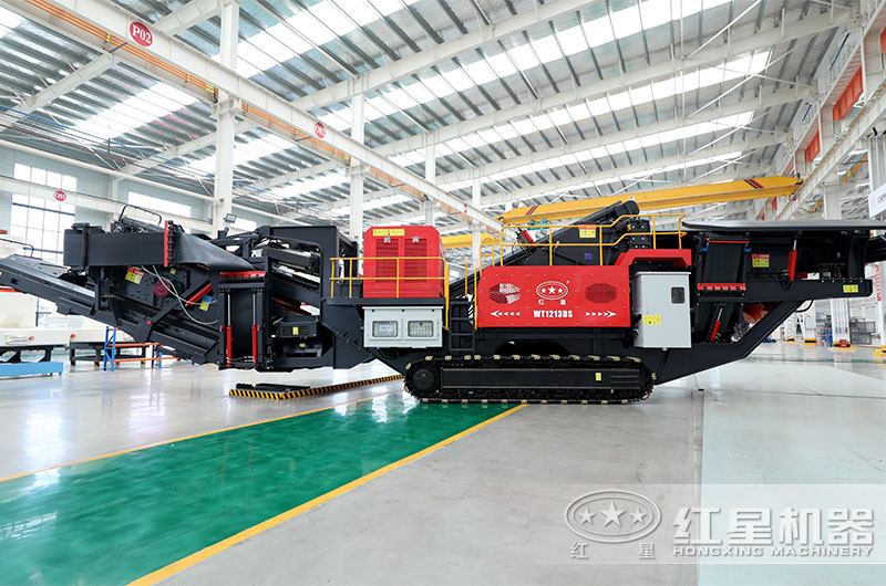 履帶式移動破碎機