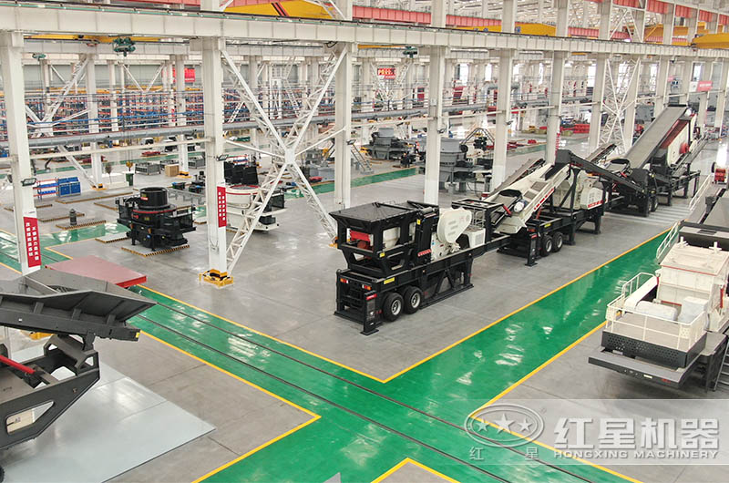 大型采石場可用的移動破碎機——履帶式破碎機