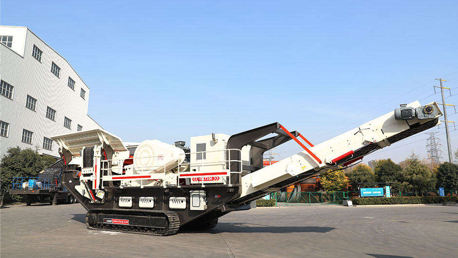 履帶移動破碎機